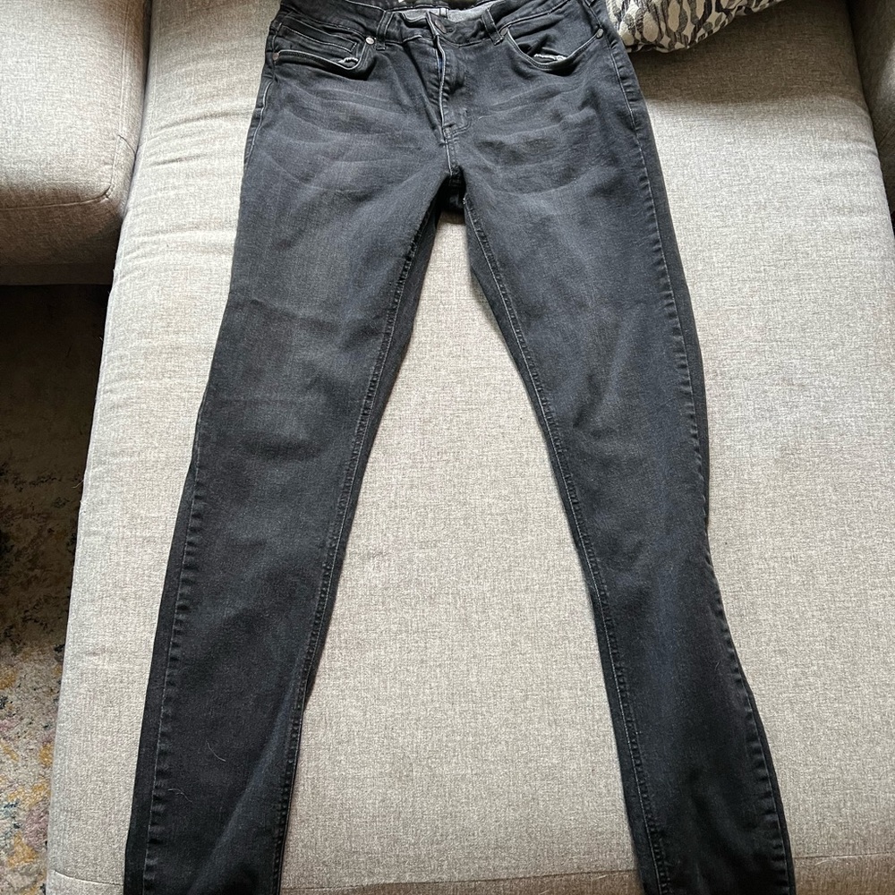 Barbell mens black jeans